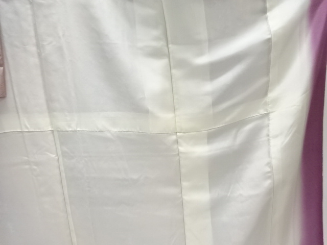  草花模様小紋着物